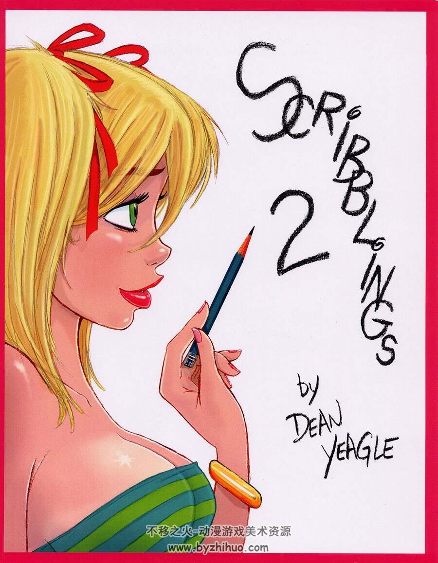 1-3 美国漫画家dean yeagle 手稿草稿原画作品集 3册下载