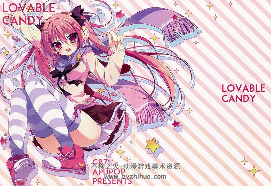 apupop / muku 日系萌少女CG插画集 4册合集 百度云下载