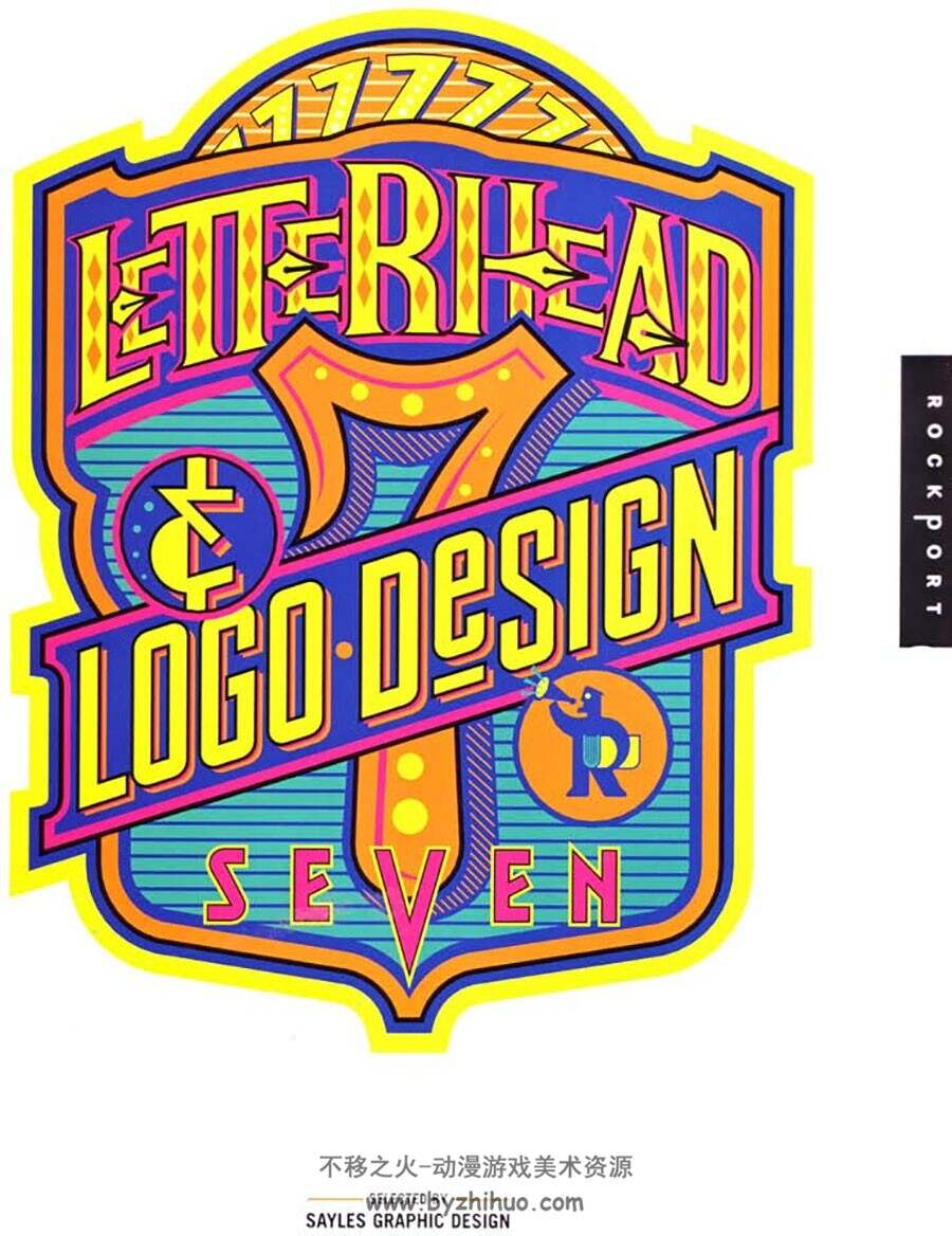 Letterhead & Logo Design 信头和标志设计 图文美术素材欣赏参考书 9本合集
