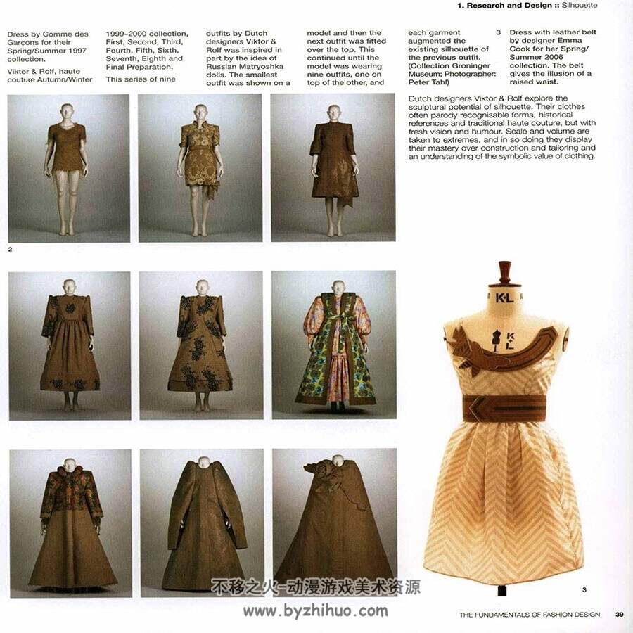 时装设计元素 The Fundamentals of Fashion Design 时尚设计灵感图文参考素材下载