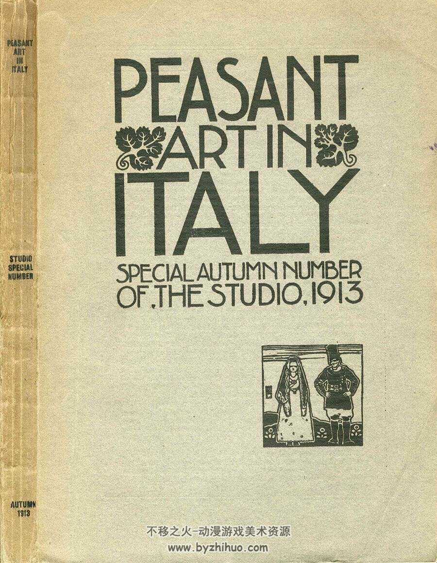 Peasant art in Italy 老照片里的意大利 照片参考素材PDF下载