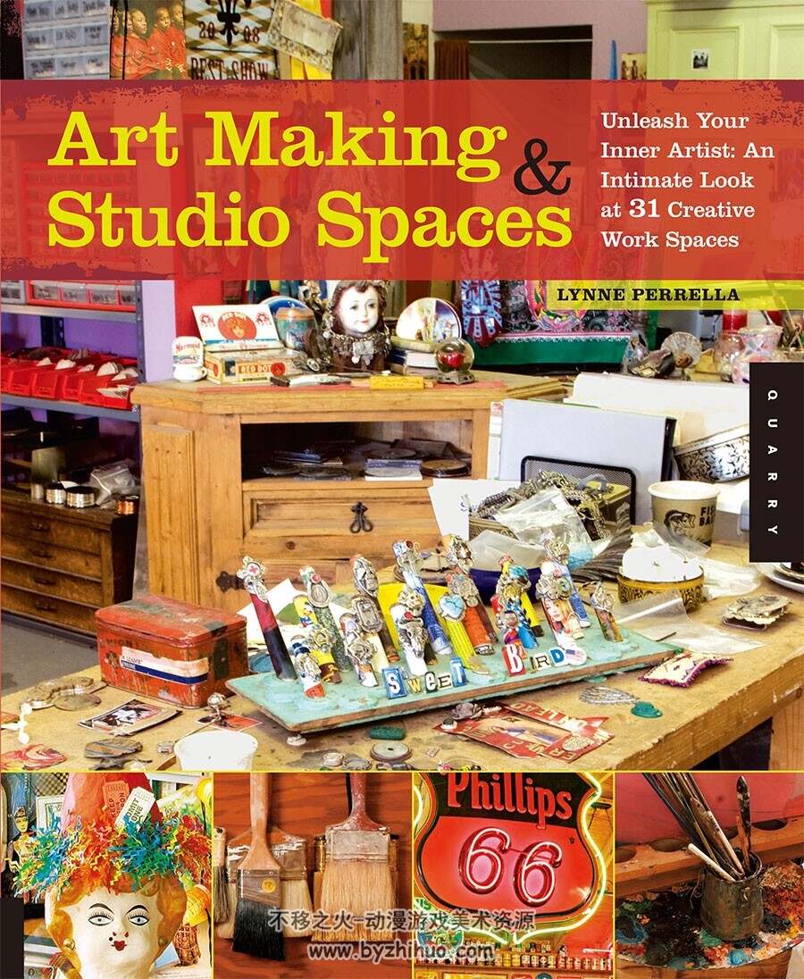 Art Making & Studio Spaces 艺术创作与工作室 艺术家工作场所图文参考素材