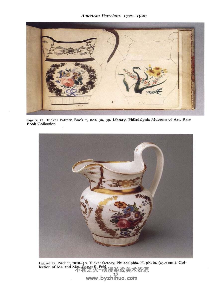 American Porcelain 1770-1920 美国瓷器图文解析参考素材PDF下载