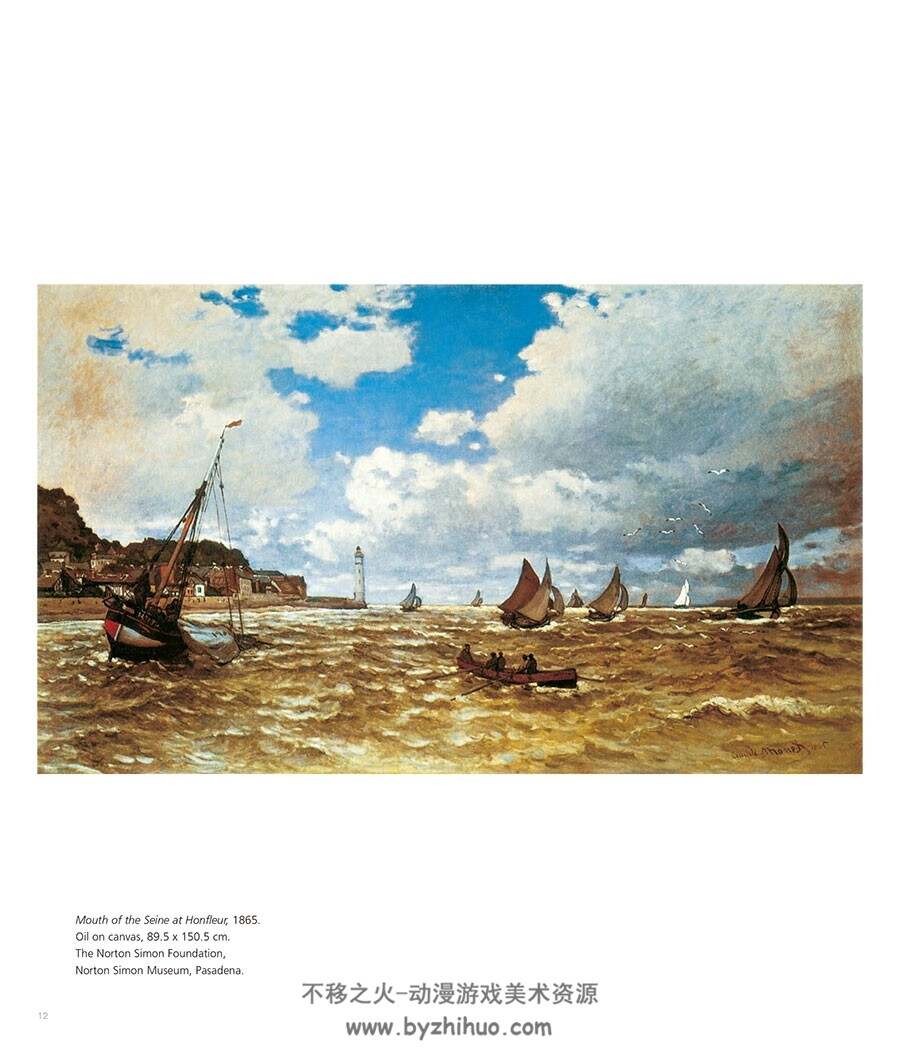 克劳德·莫奈 Claude Monet 画集 经典印象派油画作品赏析高清PDF下载