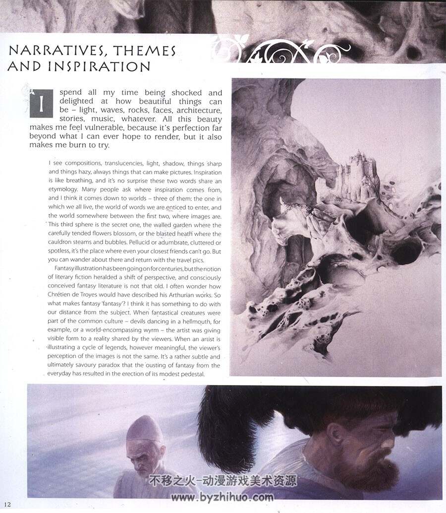 约翰·豪 奇幻艺术工作室 John Howe 幻想插画大师原画集下载