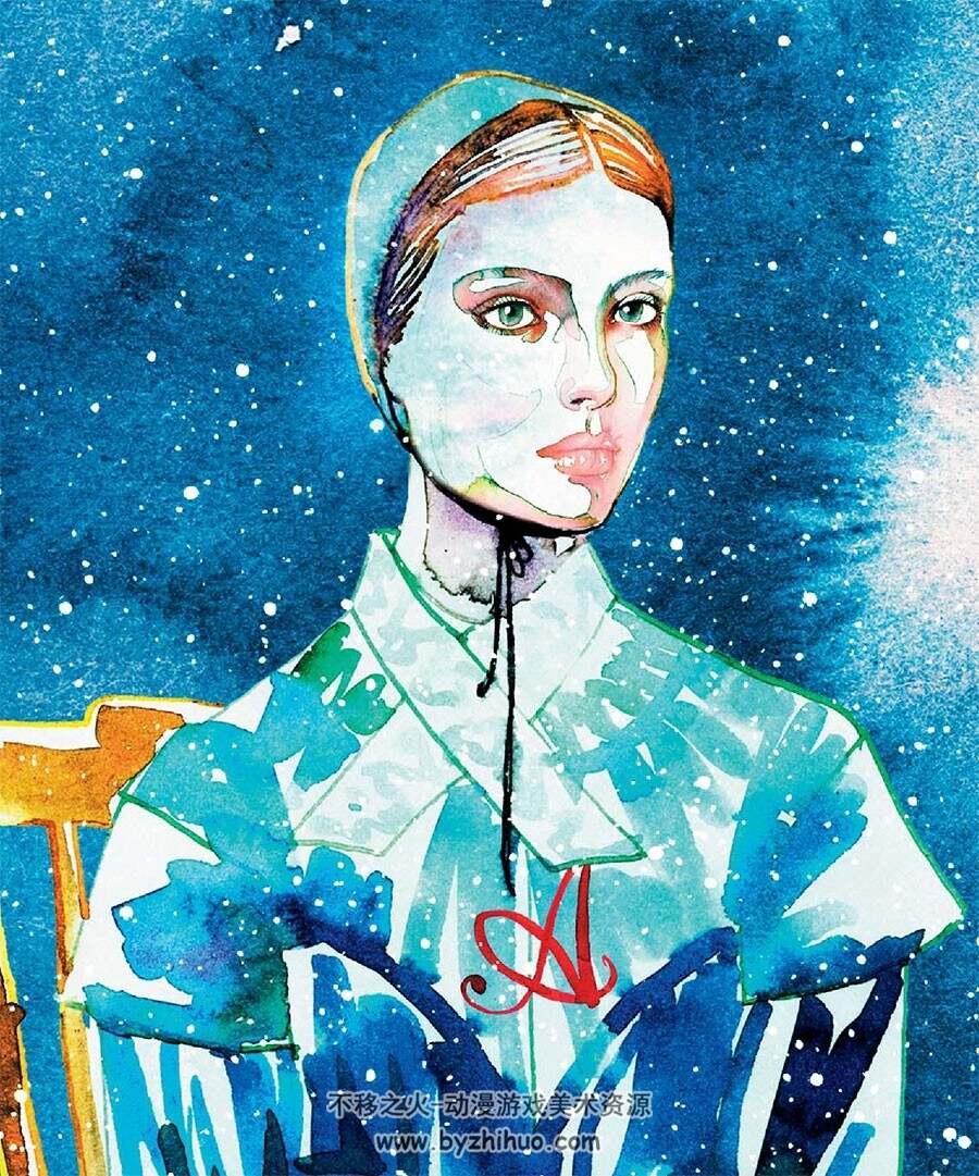 Well Read Women 时尚清新现代女性插画唯美水彩手绘风画集 PDF下载