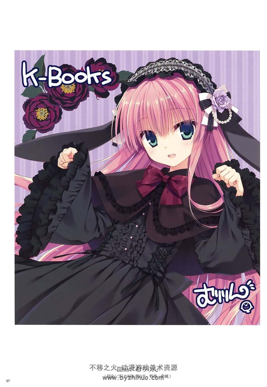 K Books 6  日本78名插画家绘制CG二次元美少女插画集 资源高清图片下载