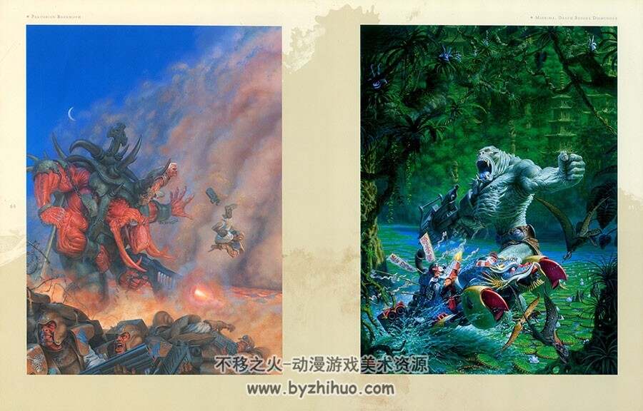 PAUL BONNER 保罗邦纳 暗黑幻想艺术插画原画集 高清图集作品下载