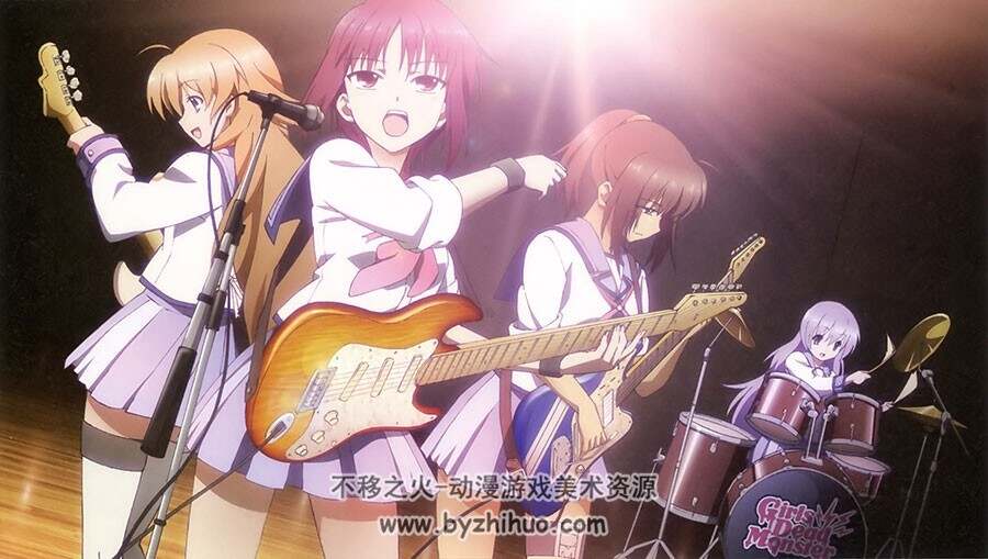 Angel Beats!エンジェルビーツ 官方动画原画集 高清壁纸图片下载