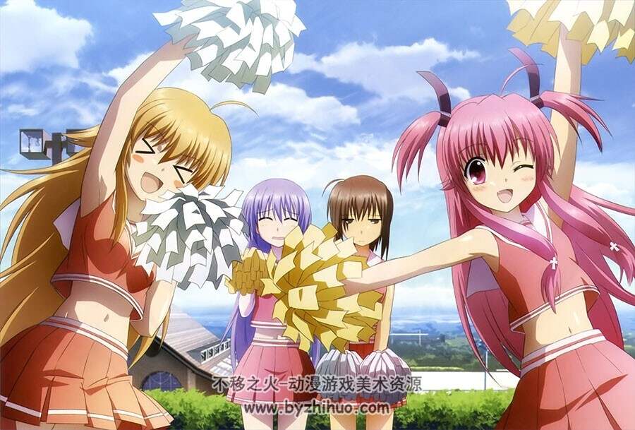 Angel Beats!エンジェルビーツ 官方动画原画集 高清壁纸图片下载