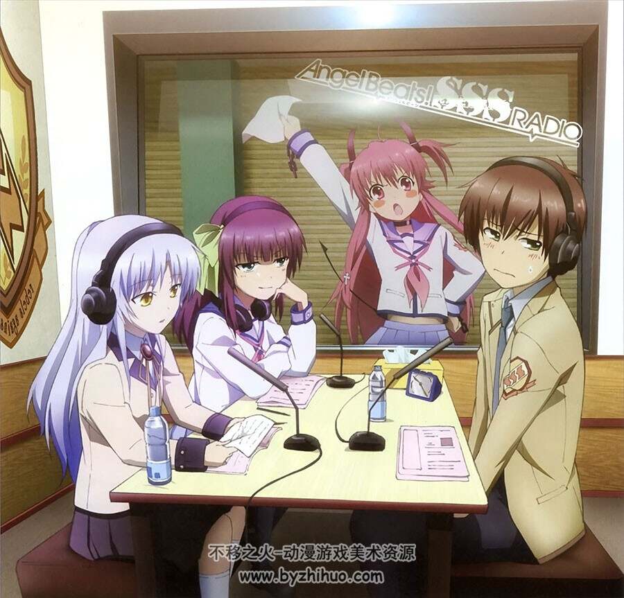 Angel Beats!エンジェルビーツ 官方动画原画集 高清壁纸图片下载