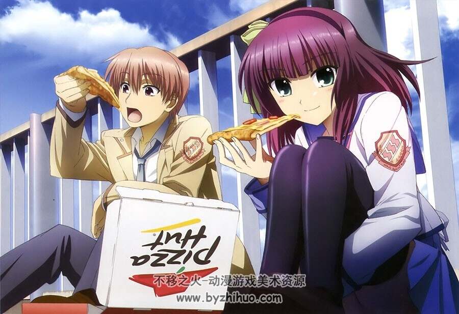 Angel Beats!エンジェルビーツ 官方动画原画集 高清壁纸图片下载