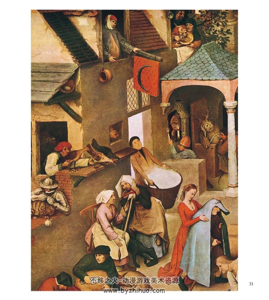 Pieter Bruegel 荷兰画家 彼得·勃鲁盖尔 艺术绘画美术作品赏析画集 PDF下载