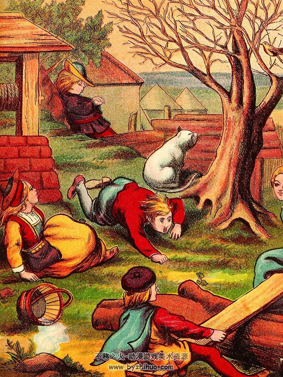 老童话书插画Once Upon a Time Illustrations from Fairytales 图文欣赏画集 PDF下载