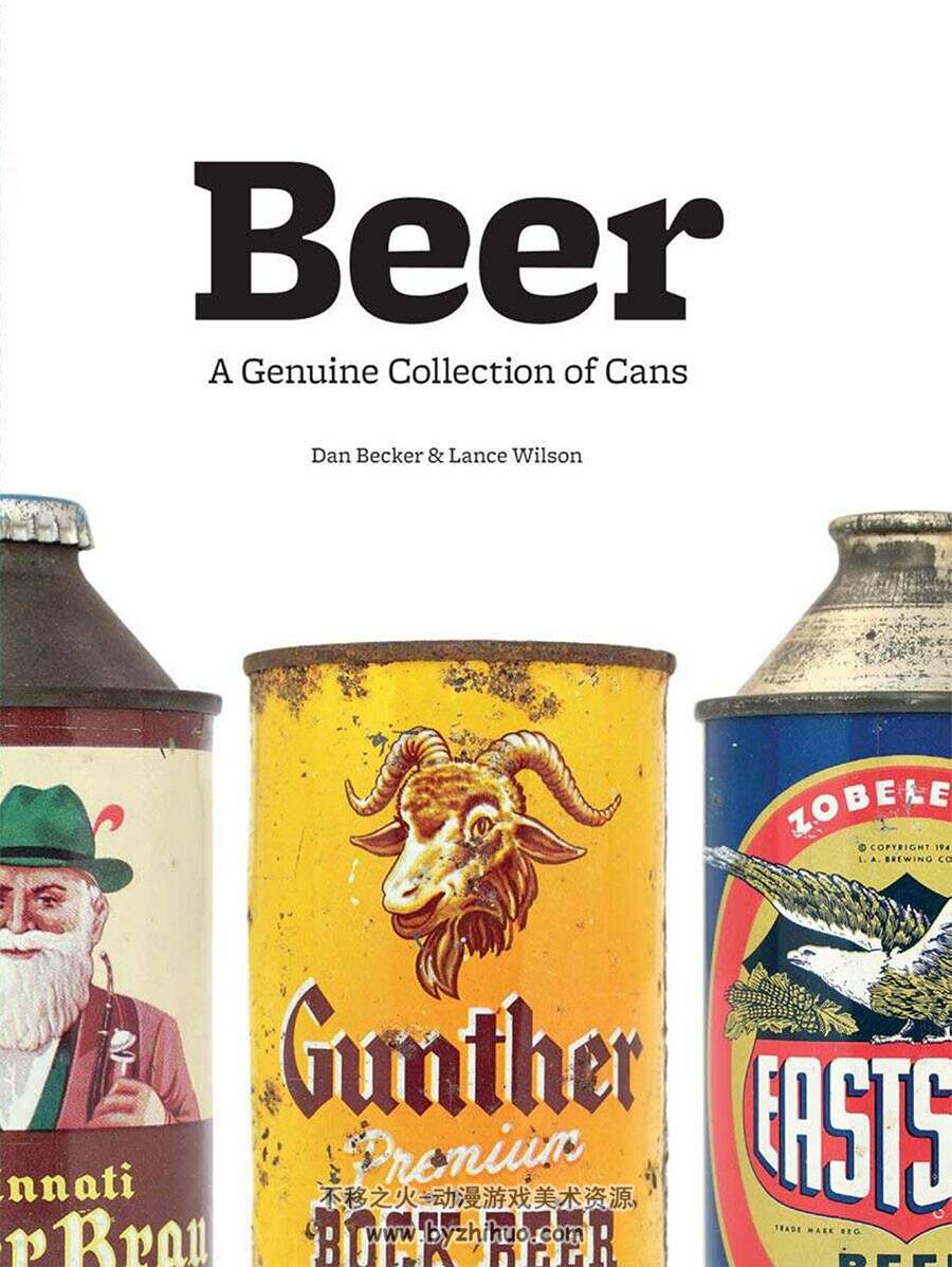 啤酒罐收藏集 Beer A Genuine Collection of Cans 外国啤酒容器图文解析参考素材