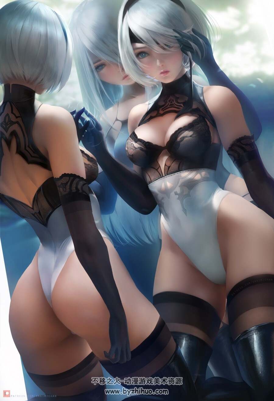 sakimichan56-61原画JPG+PSD包158P