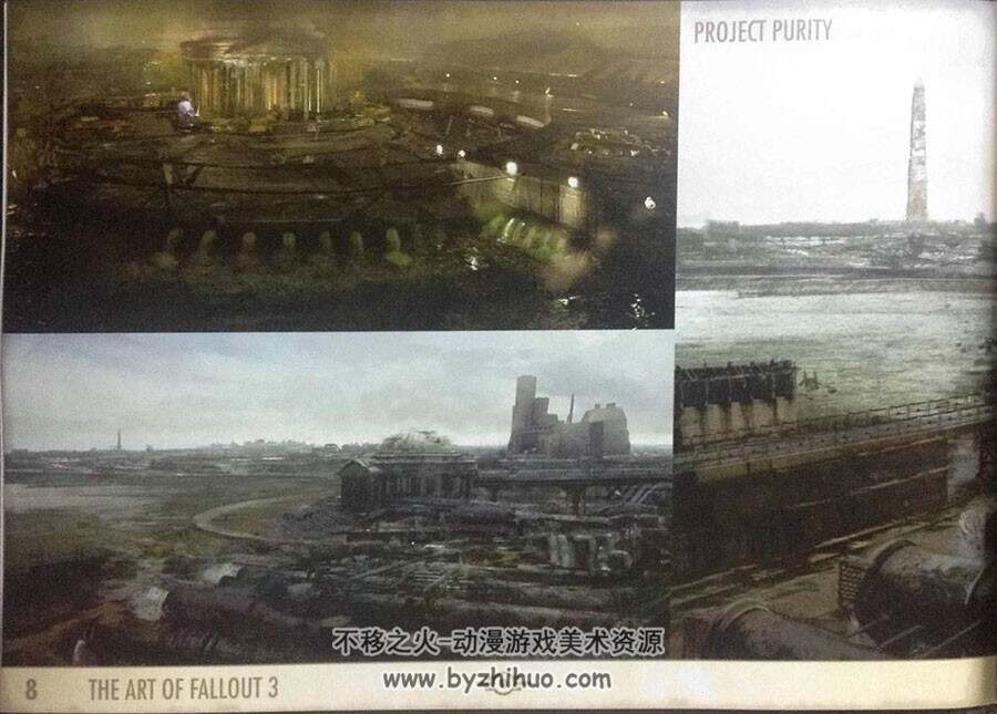 辐射3 The Art Of Fallout 3 游戏美术艺术概念设定原画集 图文百度云网盘下载