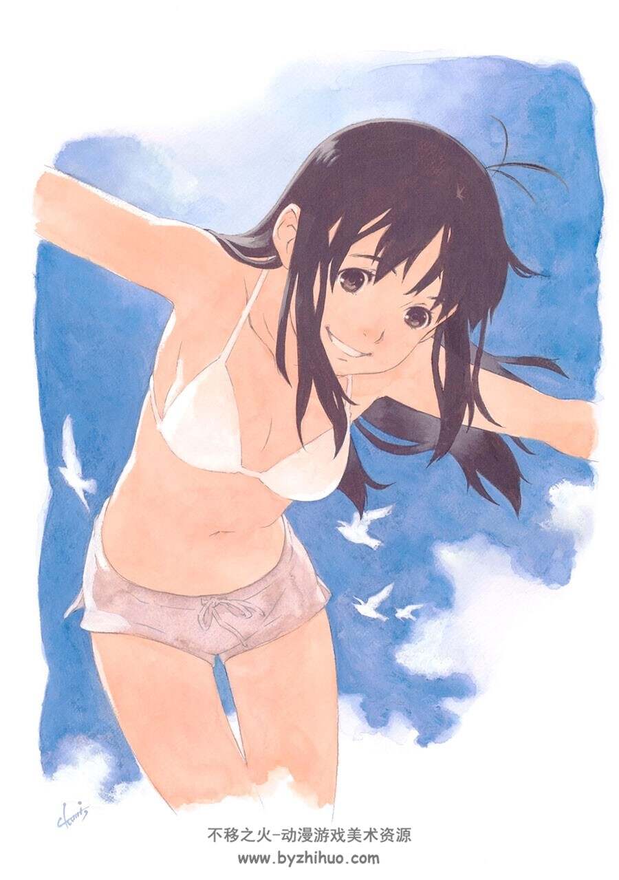 龙骨 红琥珀 田中久仁彦 人物设定原画插画画集