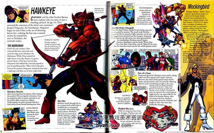 Avengers The Ultimate Guide 漫威超级英雄漫画角色设定资料原画画集 网盘下载