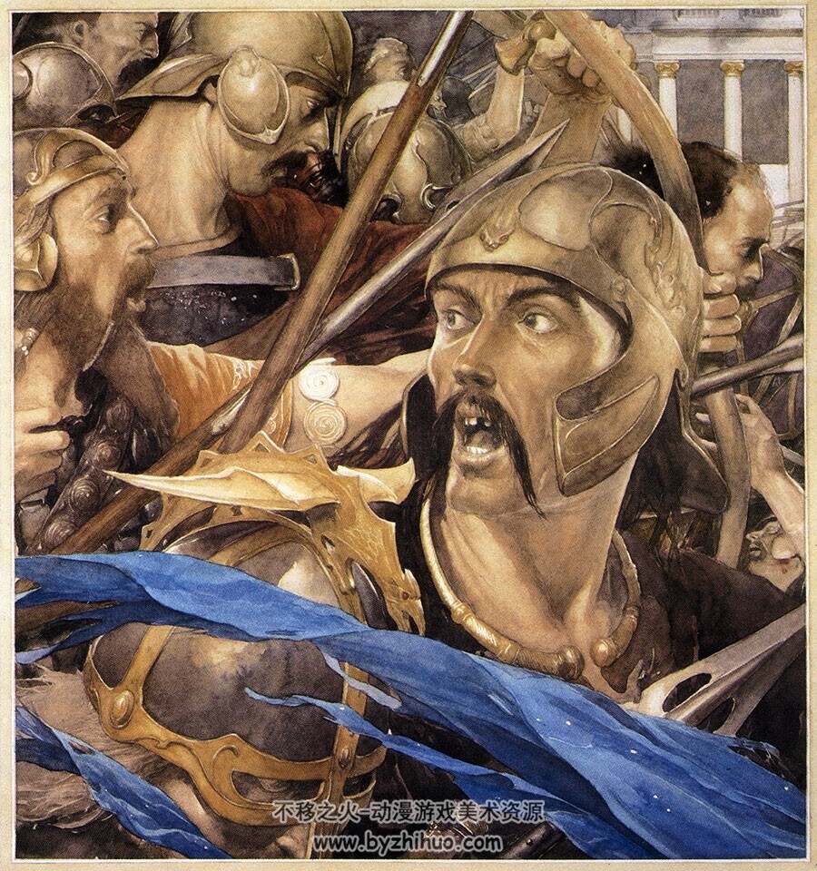 The Mabinogion 插画艺术家Alan Lee 个人幻想插画作品画集下载