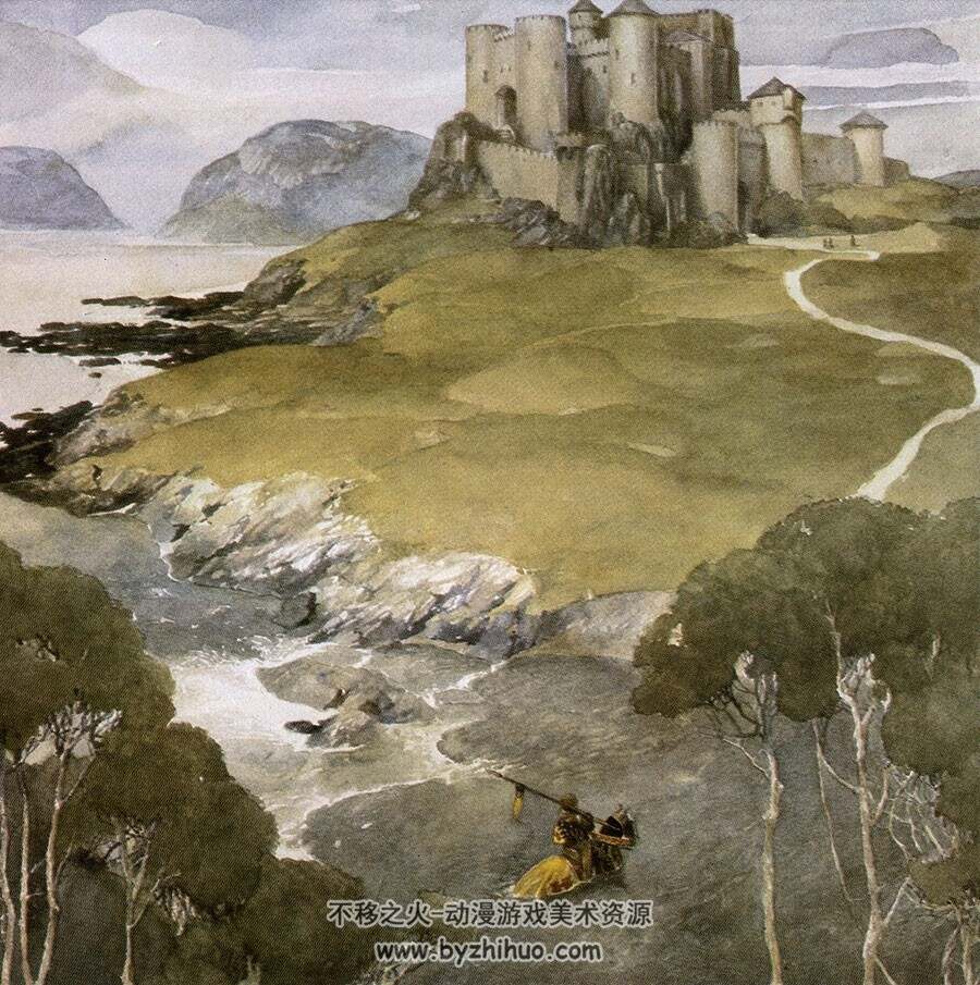 The Mabinogion 插画艺术家Alan Lee 个人幻想插画作品画集下载