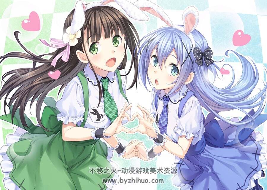 zerochan 萌妹人物壁纸图片百度云分享 128P