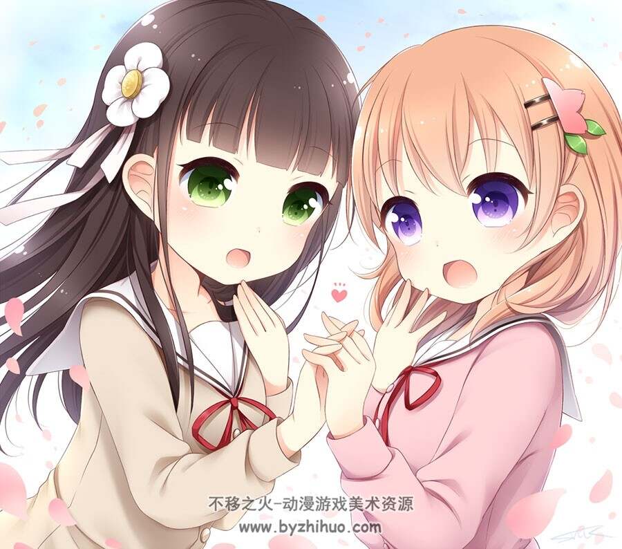 zerochan 萌妹人物壁纸图片百度云分享 128P