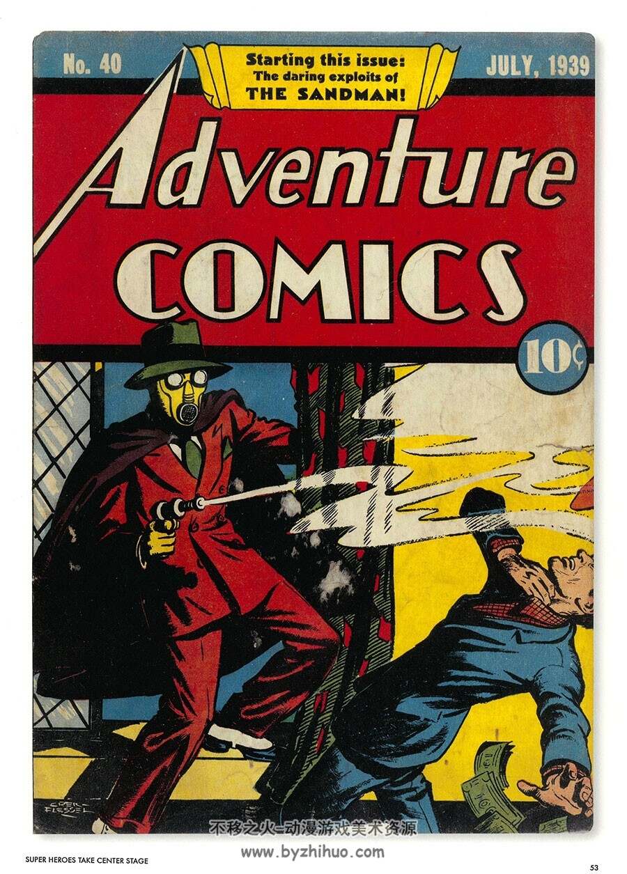 75年的DC漫画 现代神话艺术  DC官方艺术历史资料设定原画集 全彩图片下载
