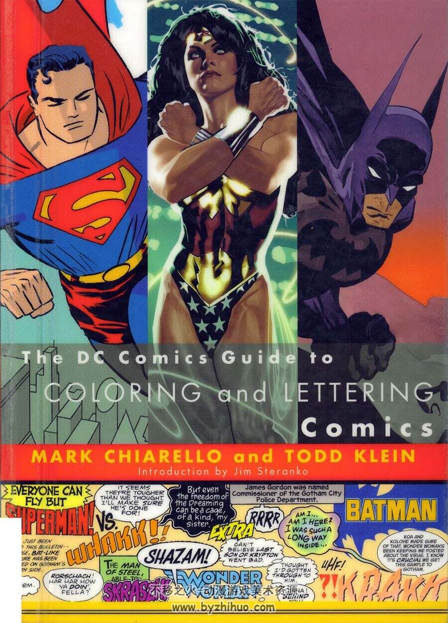 DC漫画上色与文字绘制教程 The DC Comic Guide to Coloring and Lettering Comics