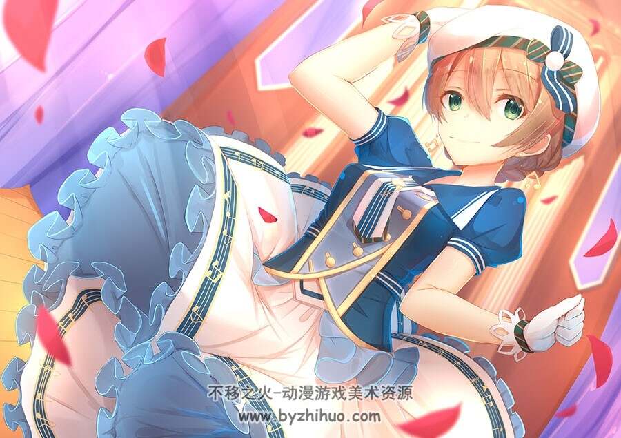 髪の毛のところあつい 美少女插画壁纸图片 243P