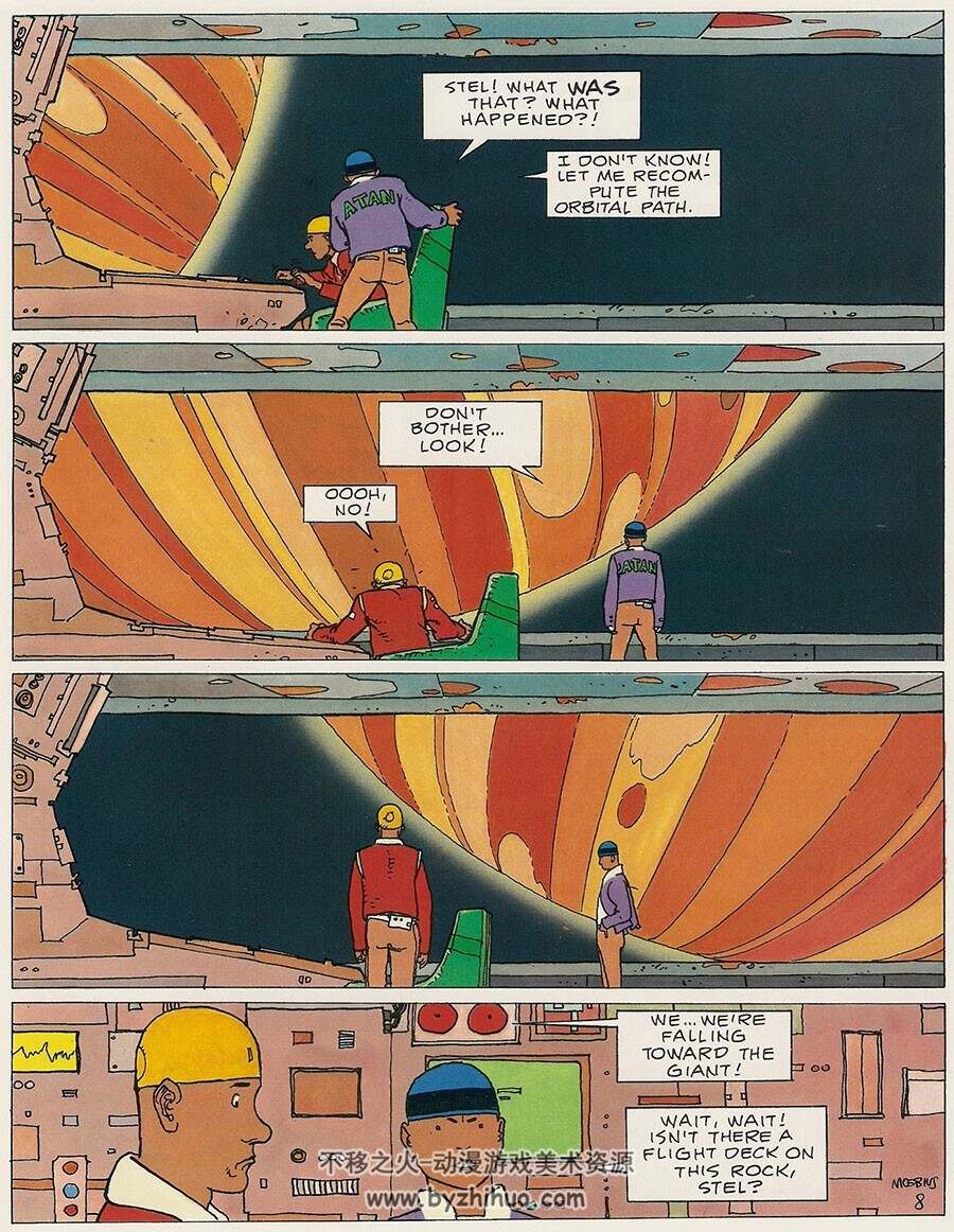 Moebius 1  Upon a Star 法国漫画大师墨必斯 科幻漫画作品 资源百度云下载 76P