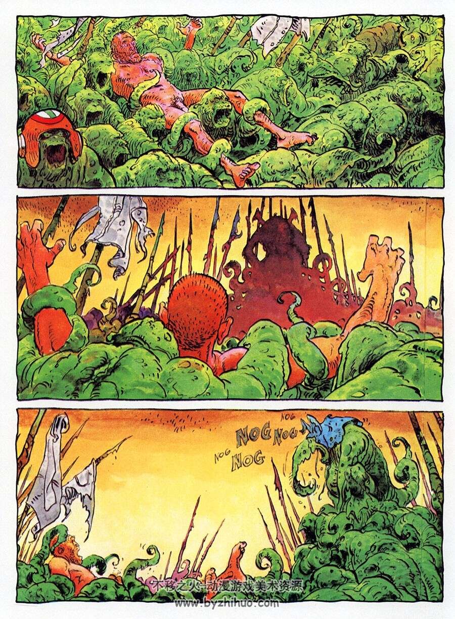 Moebius 4 The Long Tommorrow and Other Science Fiction Stories 墨必斯漫画 网盘下载 76P