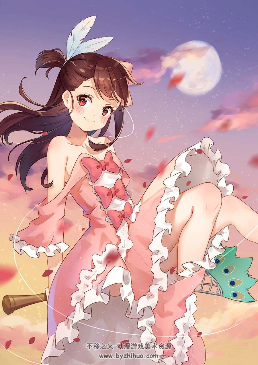 こだりおん 日系和风少女壁纸美图分享下载 360P