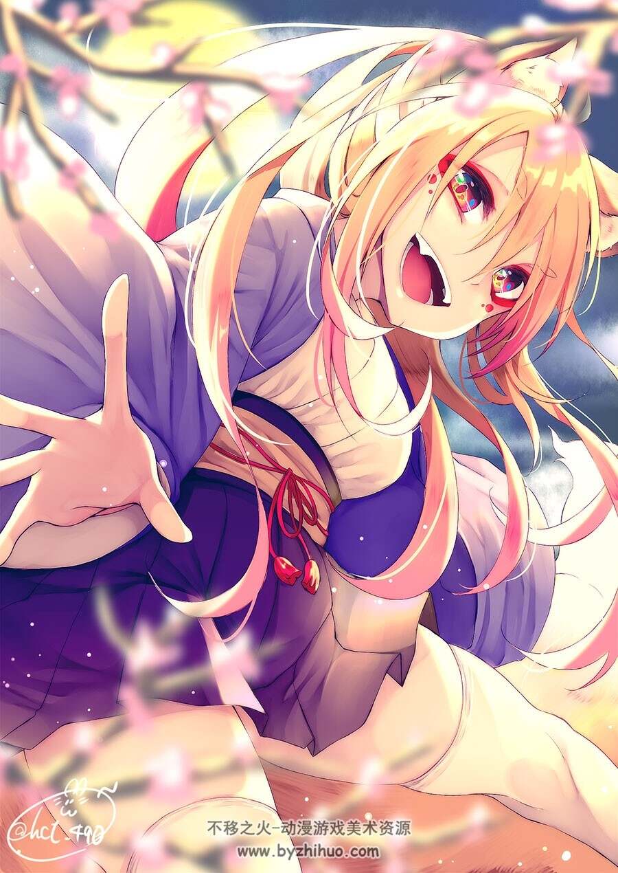 P站画师ちた 二次元插画壁纸美图素材包免费分享下载 19P