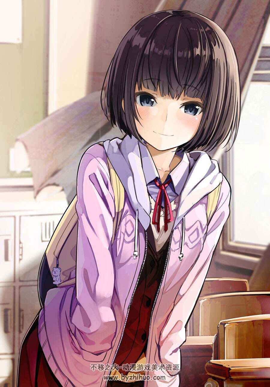 女高中生 二次元插画壁纸图片高清分享 700p