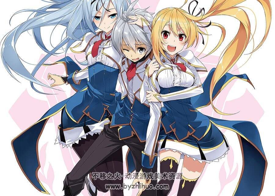 最弱无败神装机龙巴哈姆特 壁纸插画高清图片百度云下载 130P