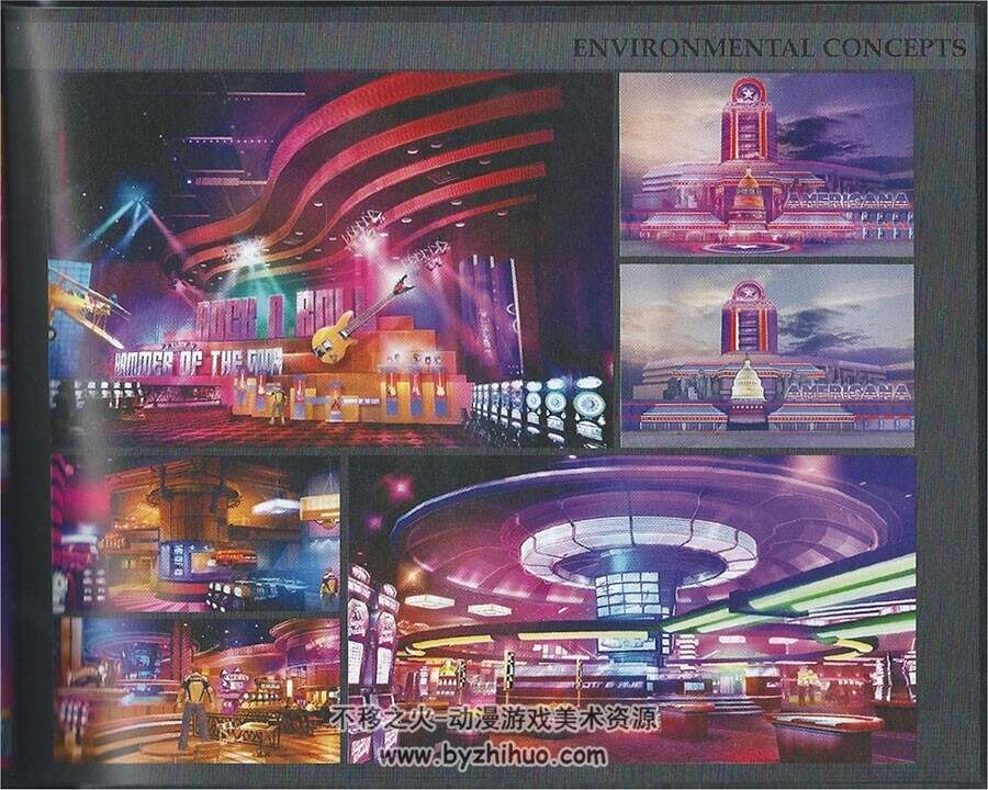 丧尸围城2 Dead Rising 2 游戏艺术角色道具设定资料原画集 网盘下载