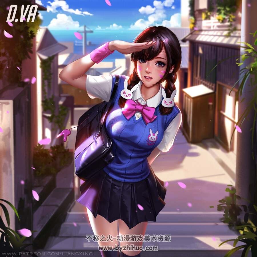 CG插画师lingxing 2018-2019.1月作品2.5G超低价分享