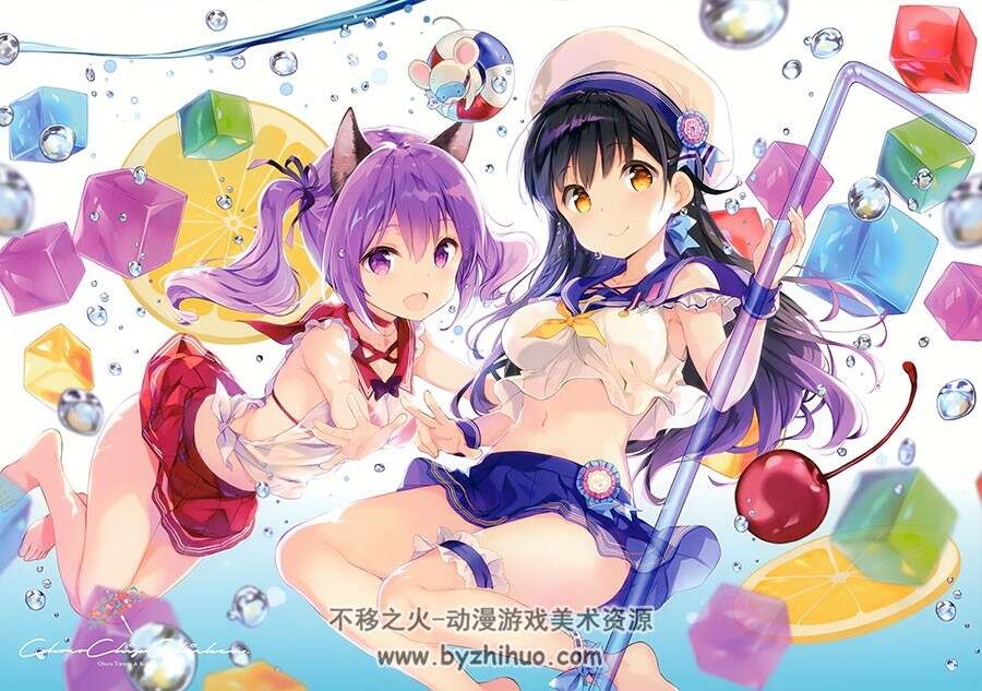 Yande 动漫插画壁纸图片资源下载 933P