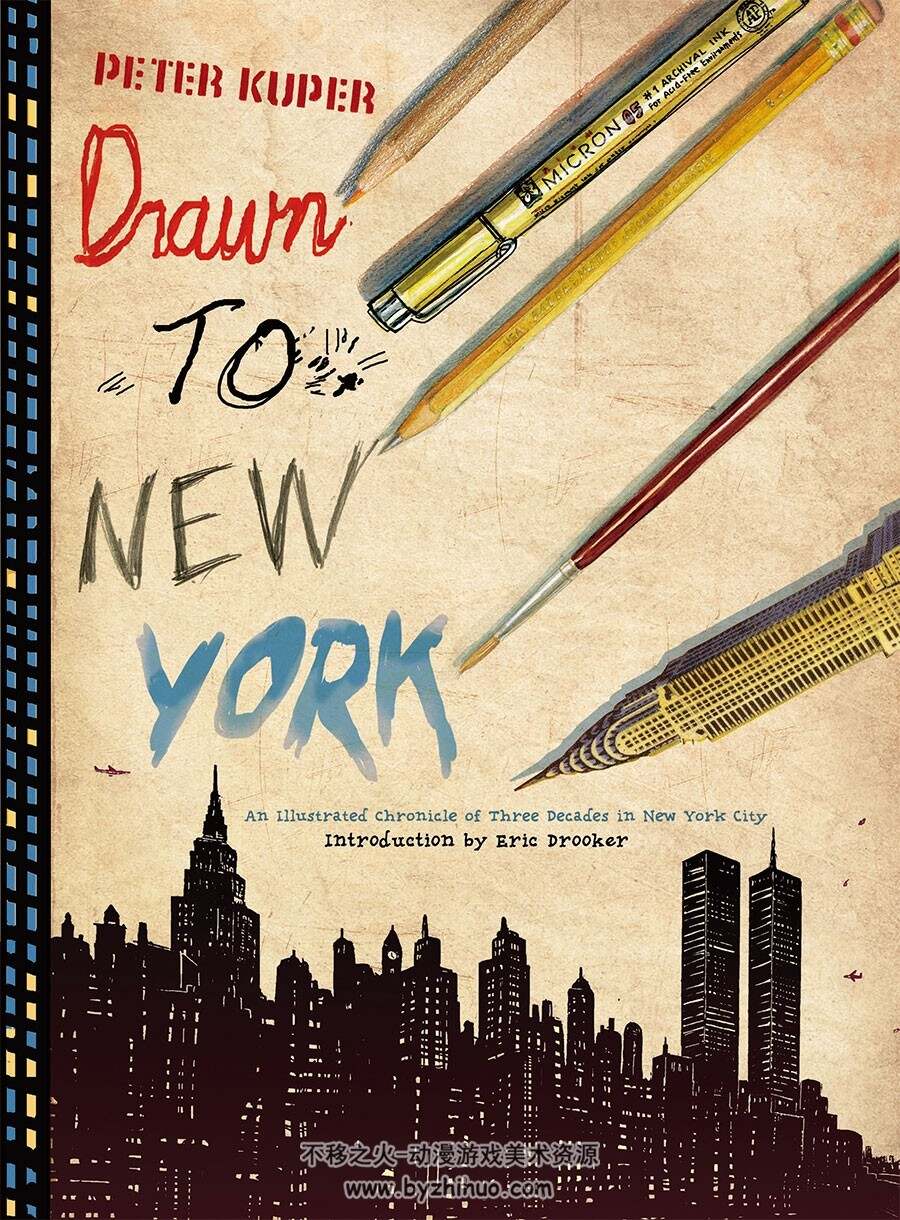 Drawn to New York 画出纽约 手绘城市风土人情插画画集