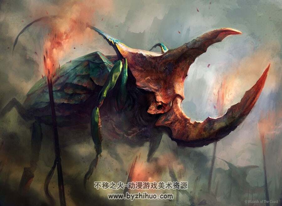 Adam Paquette 魔幻风格综合场景原画图片赏析参考 35P