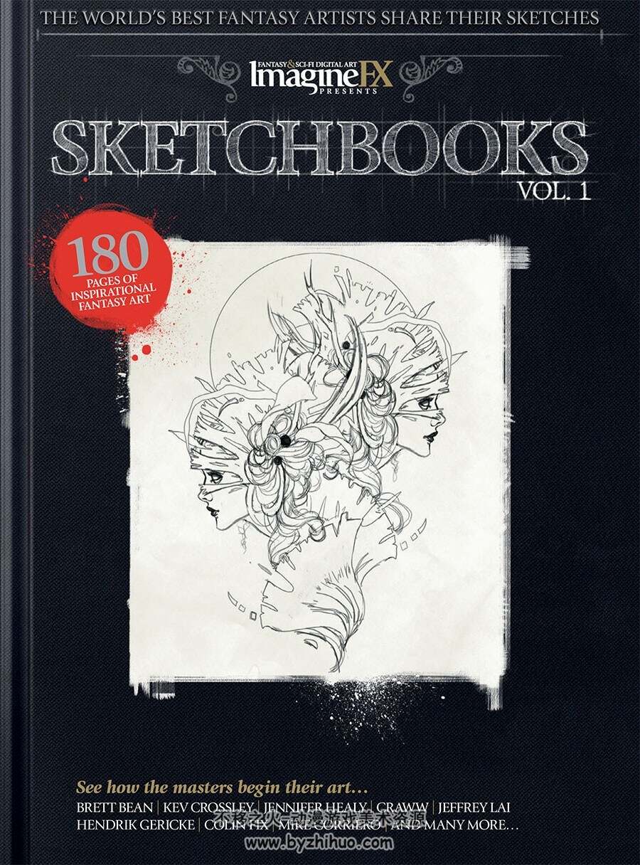 Sketchbooks vol.1 世界上最好的艺术家们的概念草稿速写原画集