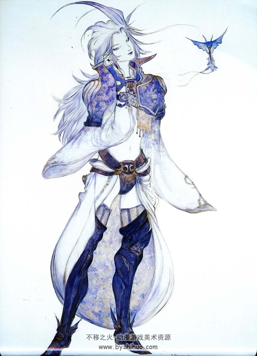 最终幻想9 Final Fantasy IX 游戏视觉美术设定资料原画集 附手稿画集 下载