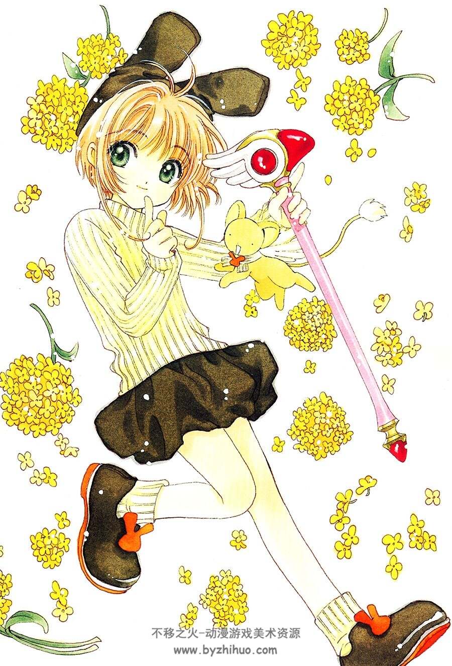 魔卡少女樱 Card Captor Sakura 纪念插画画集 Clamp绘 精美图片