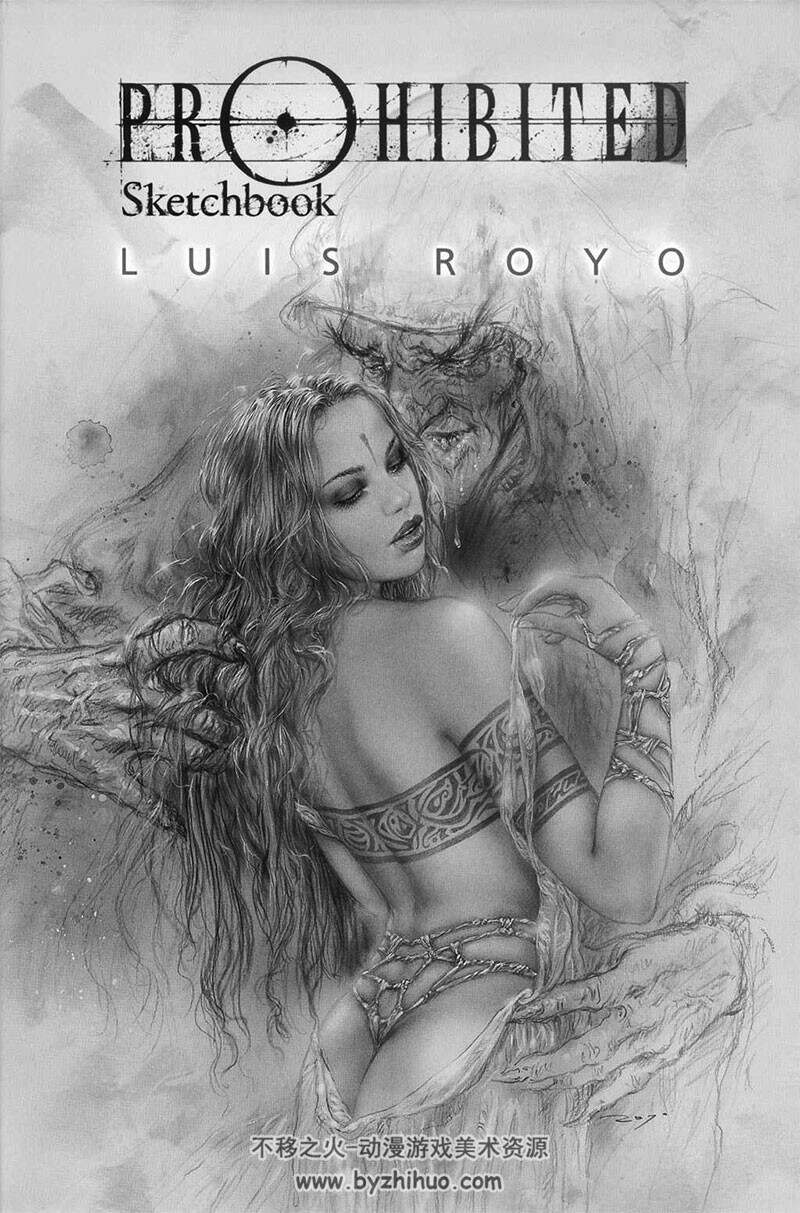 Luis Royo 西班牙插画家路易斯 罗尤 欧美奇幻风梦幻艺术插画画集 4册合集
