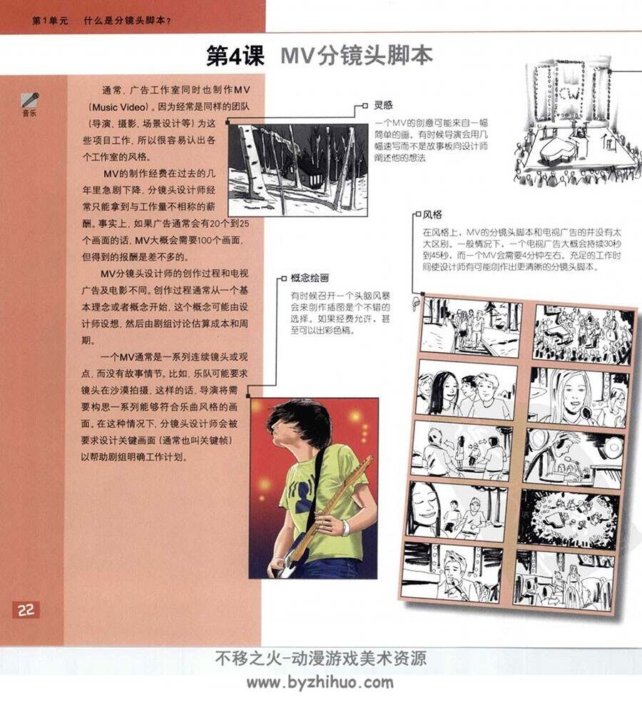 分镜头脚本设计教程  外国动画分镜头设计教学 中文版 193P
