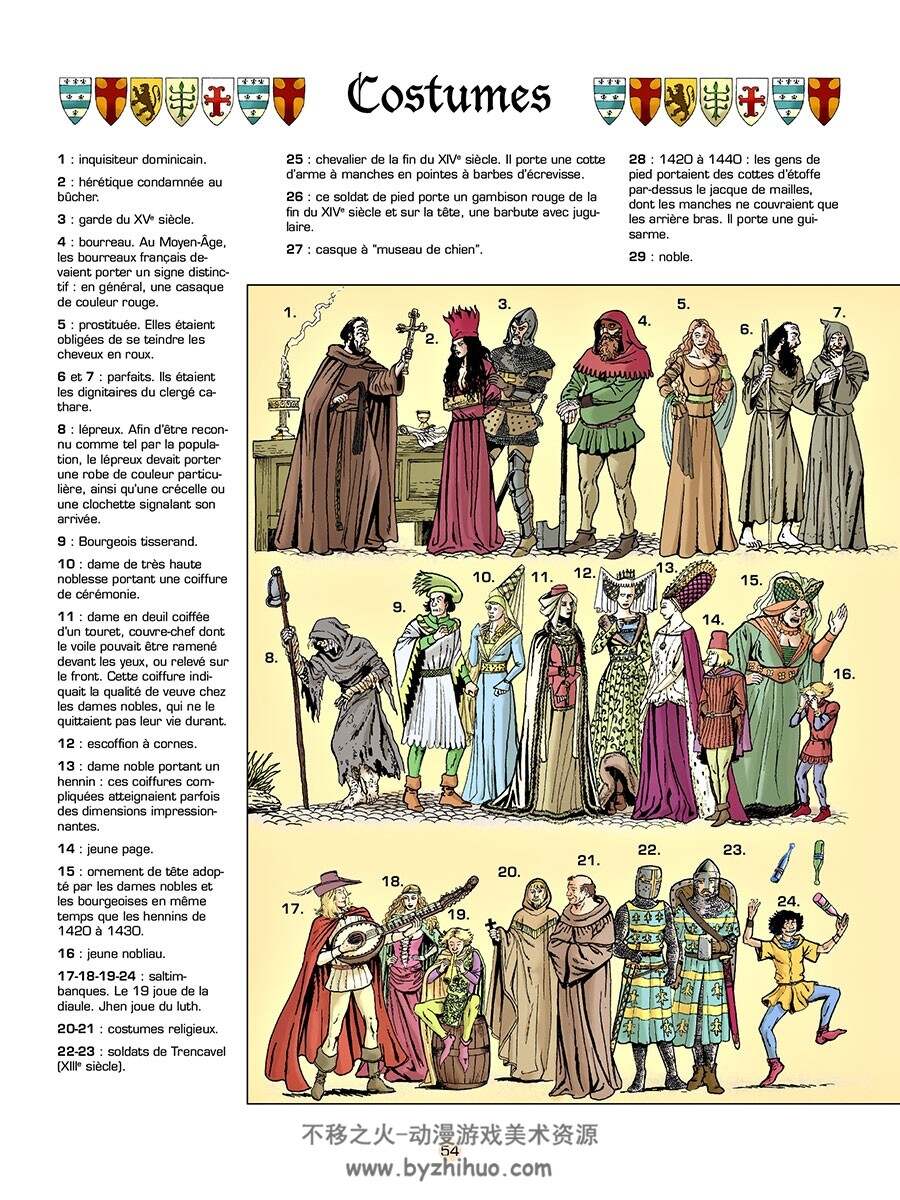 Les Voyages de Jhen：Carcassonne 全一册 Nicolas Van De Walle-Jacques Martin-Jean-Mar