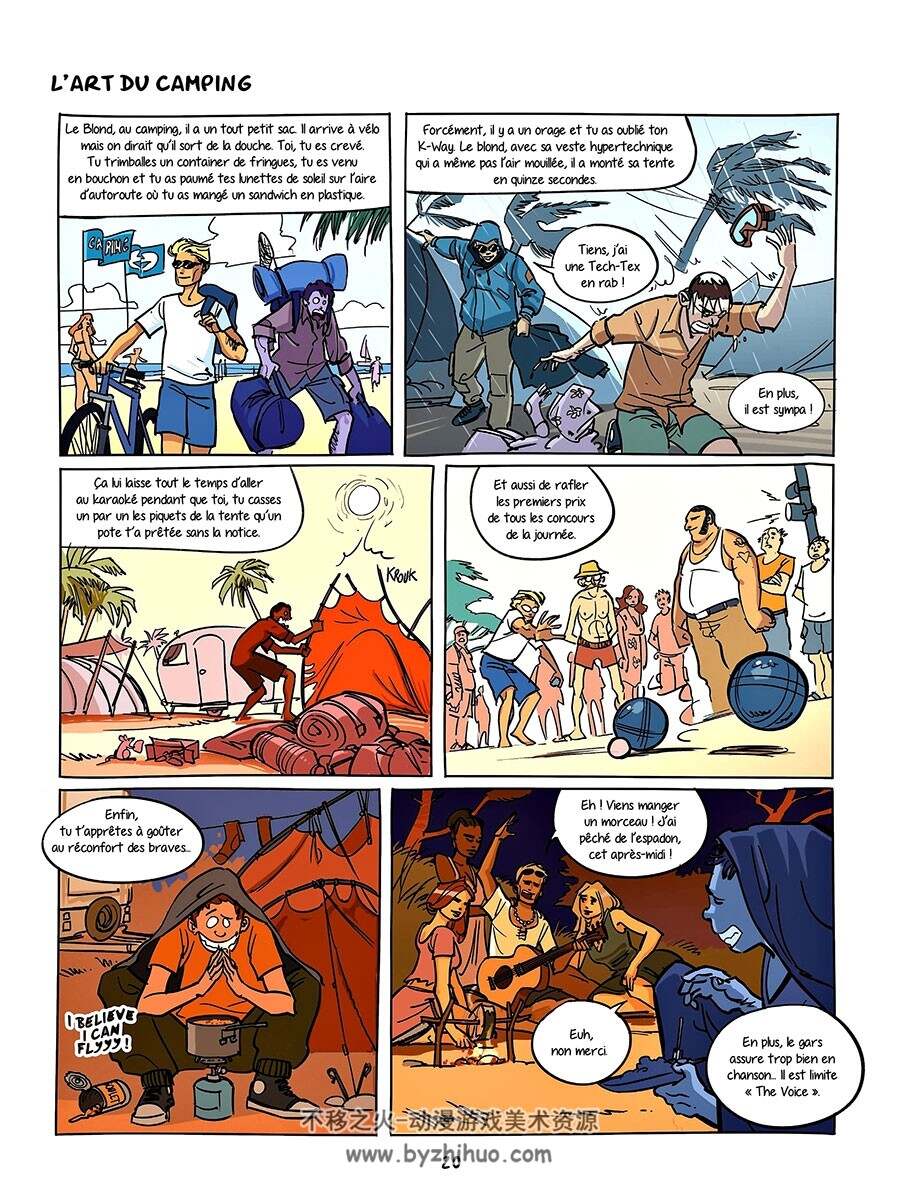 Le blond 1 - 2 全一册 Gad Elmaleh - Bastien Pasquier - Spoon 法语欧美漫画下载