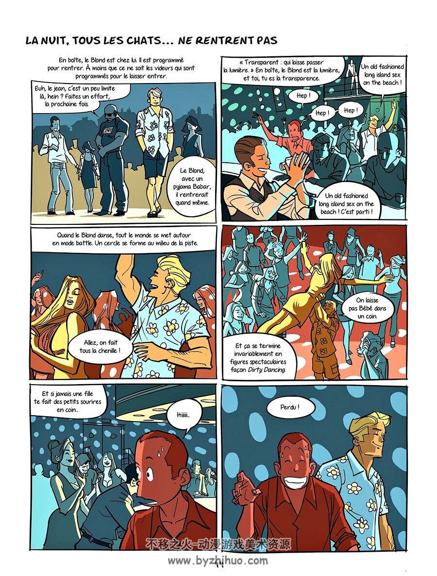 Le blond 1 - 2 全一册 Gad Elmaleh - Bastien Pasquier - Spoon 法语欧美漫画下载