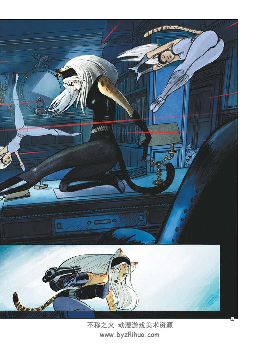 Jack Wolfgang 1 - 2册 Desberg Stephen - Reculé Henri 欧美动物拟人法语漫画